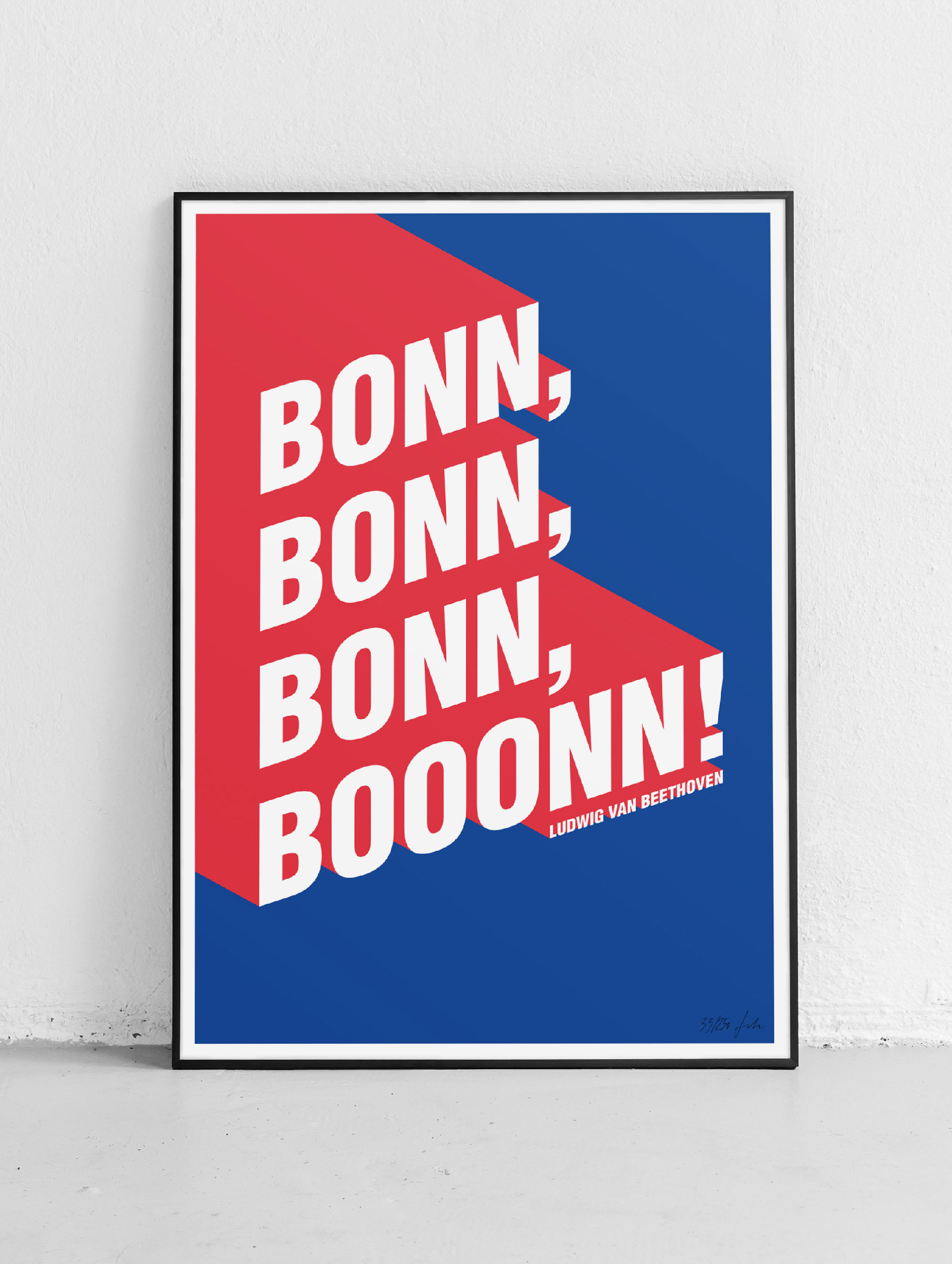 Bonn, Bonn, Bonn, Booonn - ARTPRINT by Dirk Schächter